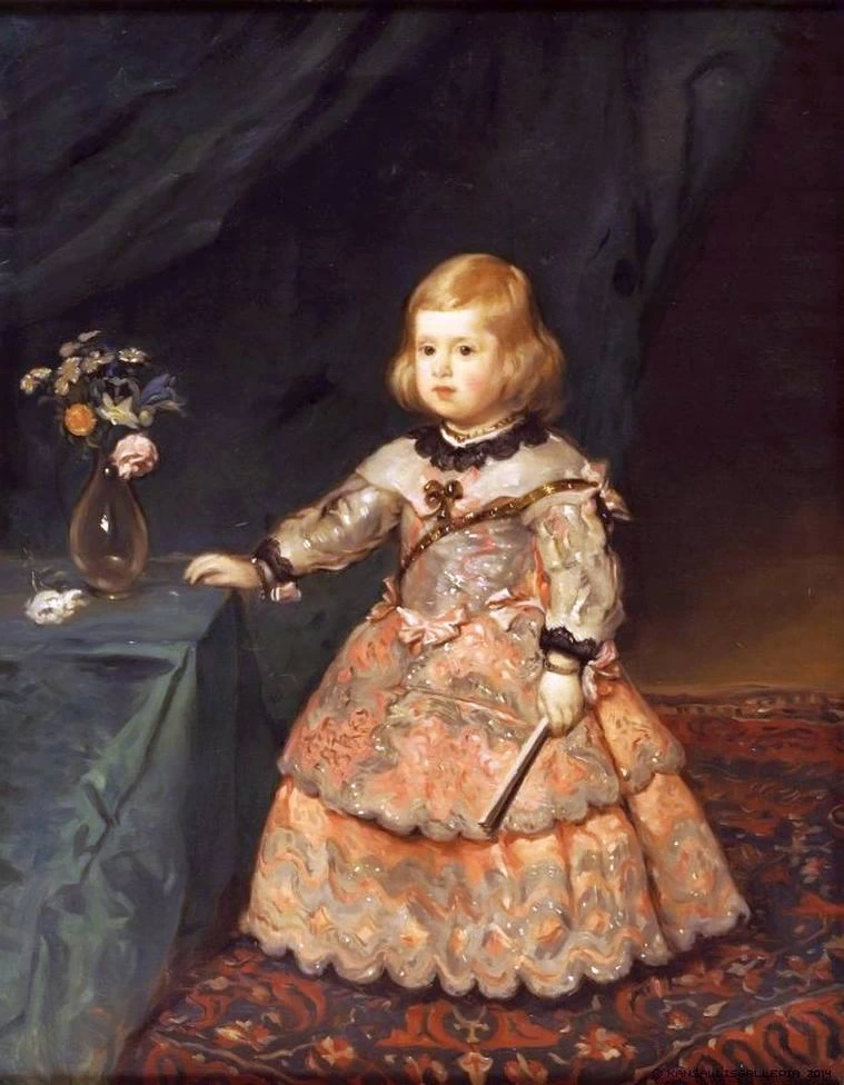 Copia del dipinto di Velázquez Infantinna Maria Teresia - Ateneum Art Museum, Helsinki
